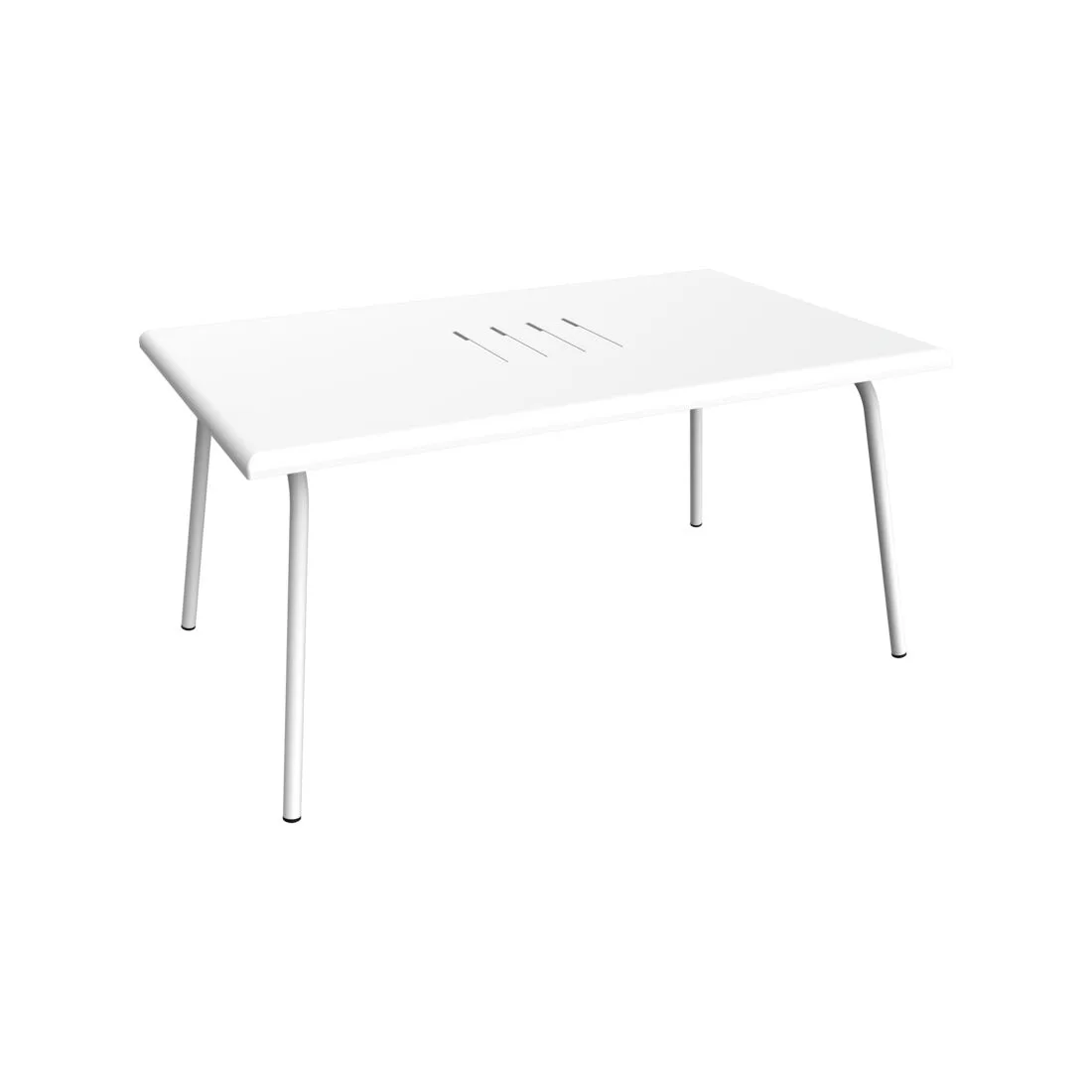 Fermob Monceau MONCEAU TABLE BASSE 92X57 Blanc Coton